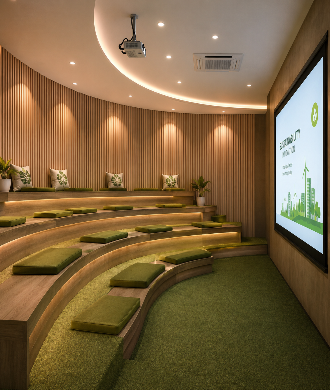 Lufthansa corporate interior