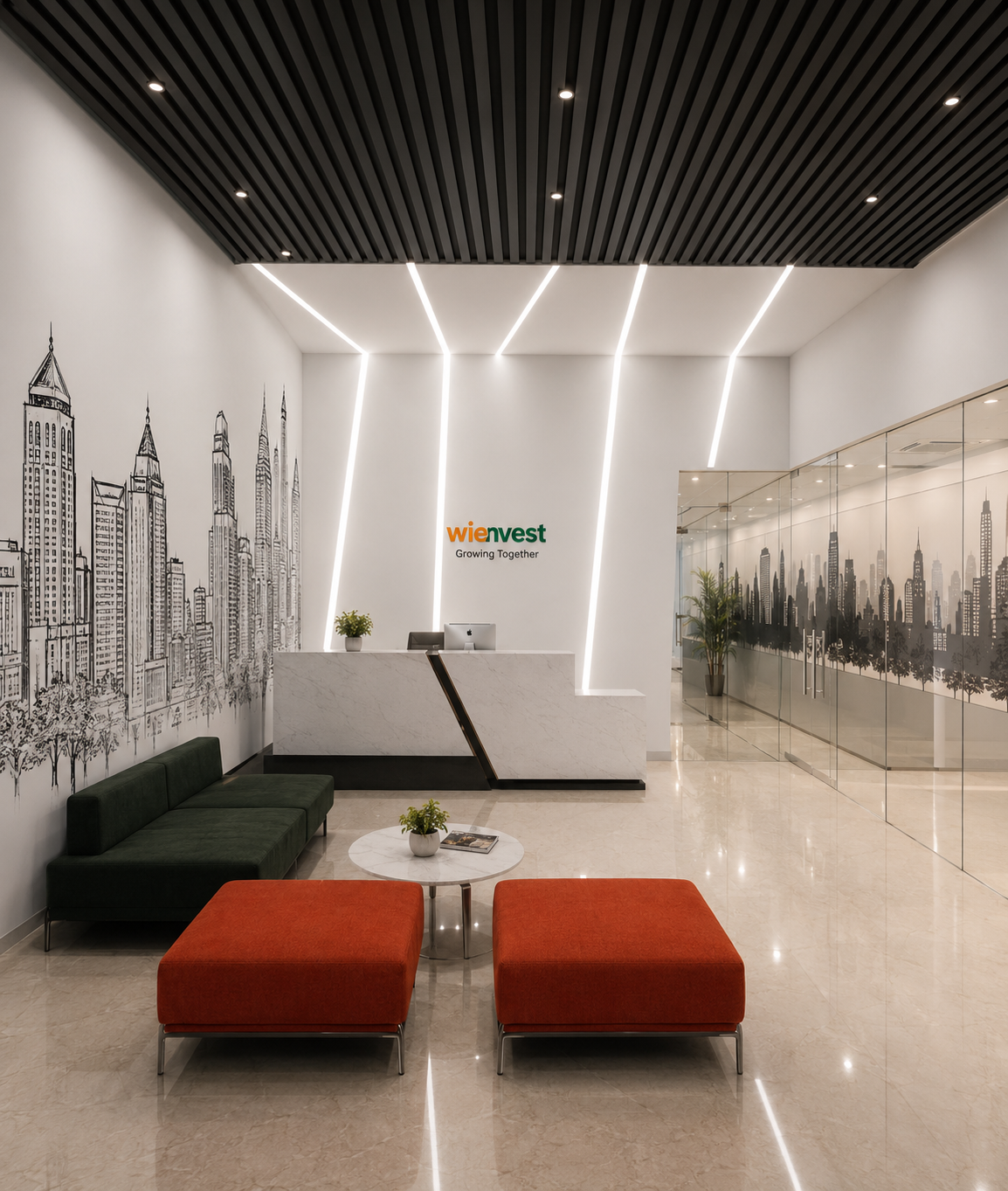 Weinvest interior project